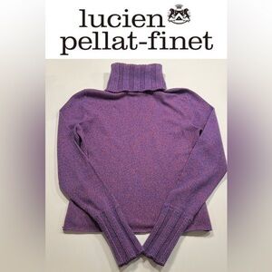 Lucien Pellat Finet 100% Cashmere Women's Sweater - Made in Scotland